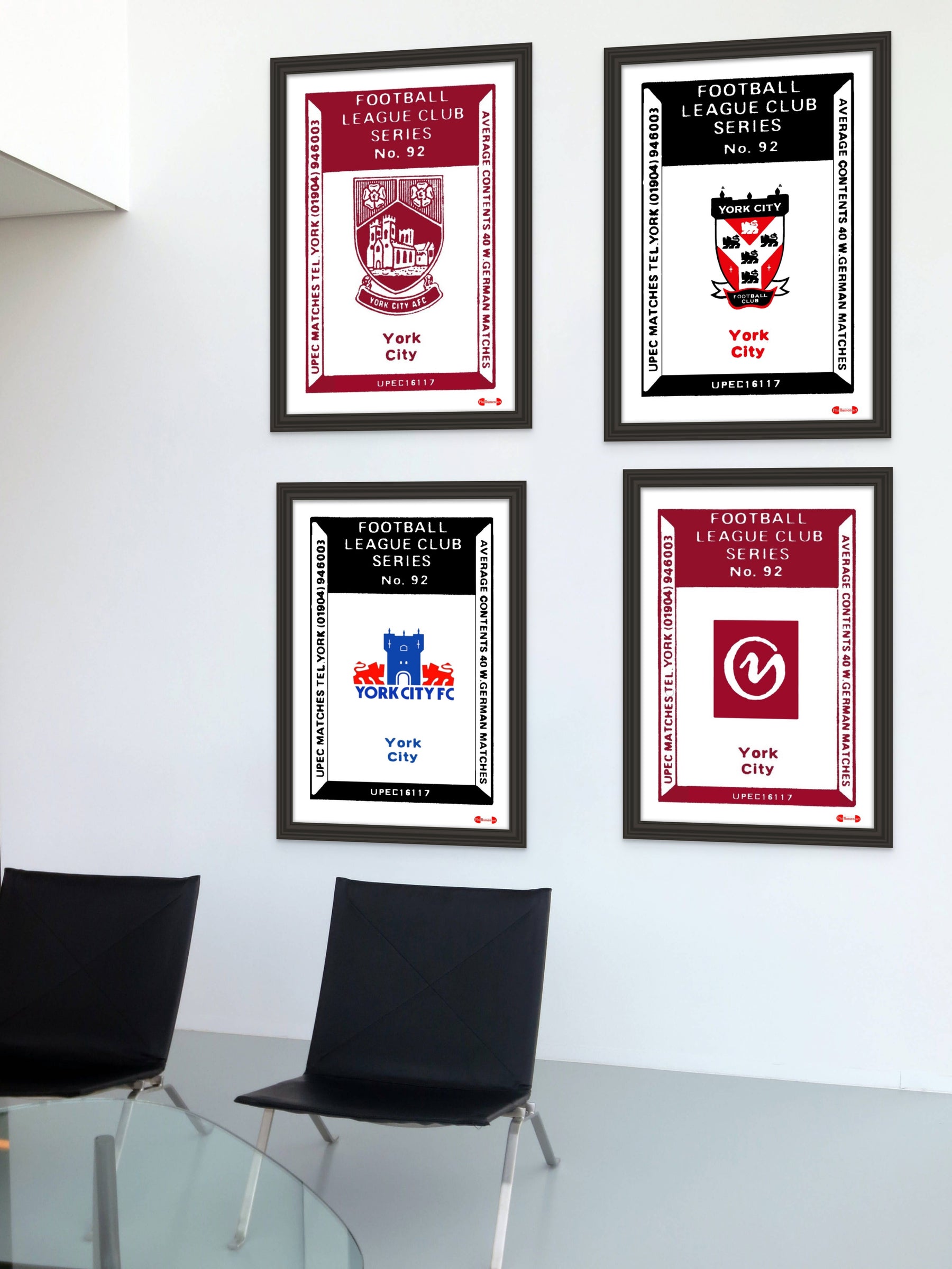 We are excited to announce our brand new contract with York City FC. Our prints are also available in the York club shop. 