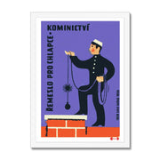 Crafts For Boys - Chimney Sweep - Fine art print - Matchbox art print - Retro art print - Vintage art print - Wall art print