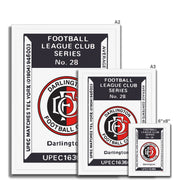 Darlington 02 - Fine art print - Matchbox art print - Retro art print - Vintage art print - Wall art print