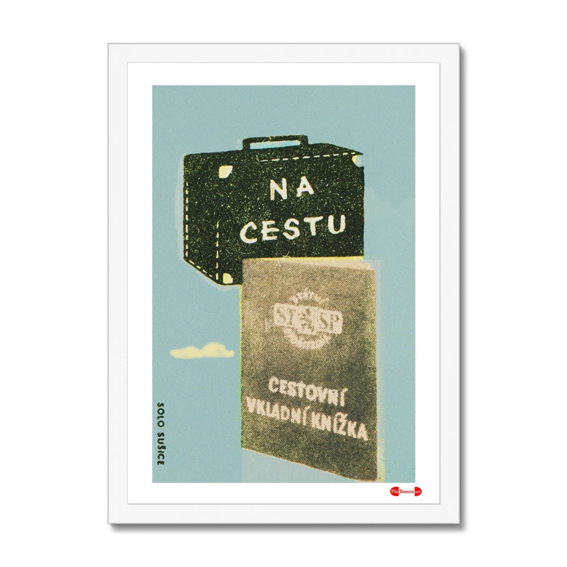 On The Journey - Fine art print - Matchbox art print - Retro art print - Vintage art print - Wall art print