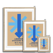 Liberecke Exhibition Markets - Fine art print - Matchbox art print - Retro art print - Vintage art print - Wall art print