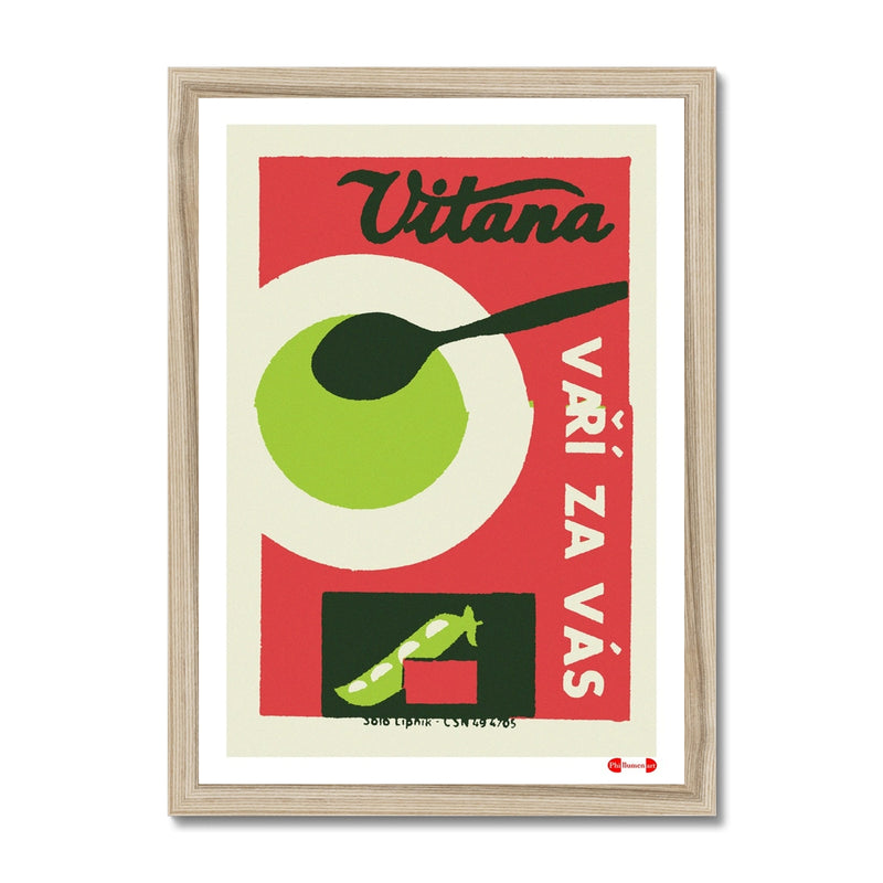 Vegetable Soup - Fine art print - Matchbox art print - Retro art print - Vintage art print - Wall art print