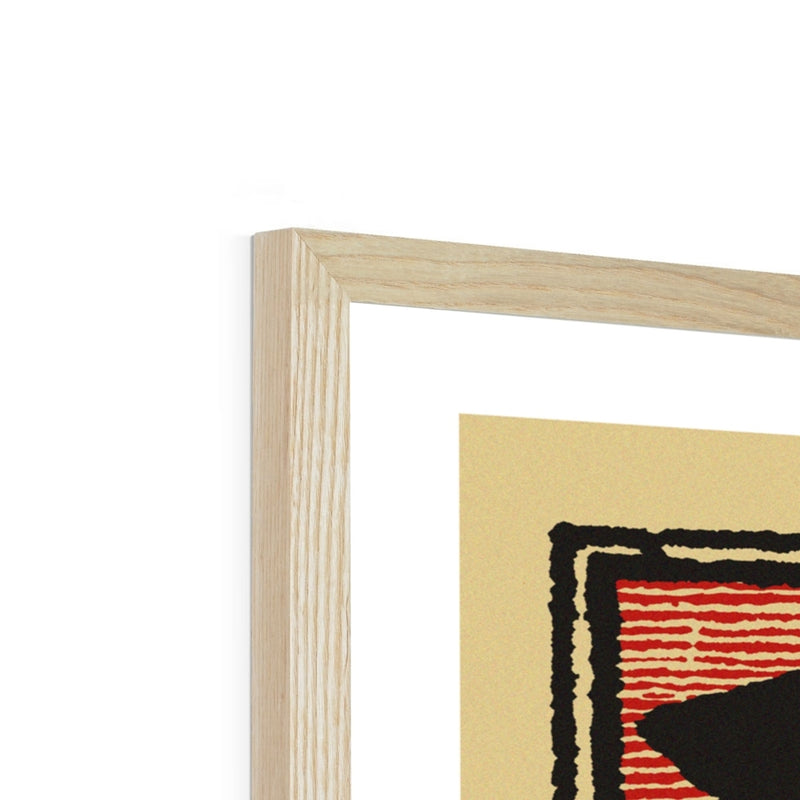 The Cricket Match - Fine art print - Matchbox art print - Retro art print - Vintage art print - Wall art print