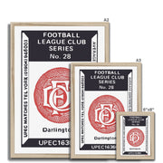 Darlington 01 - Fine art print - Matchbox art print - Retro art print - Vintage art print - Wall art print