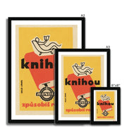 Reading Will Bring You Joy - Fine art print - Matchbox art print - Retro art print - Vintage art print - Wall art print