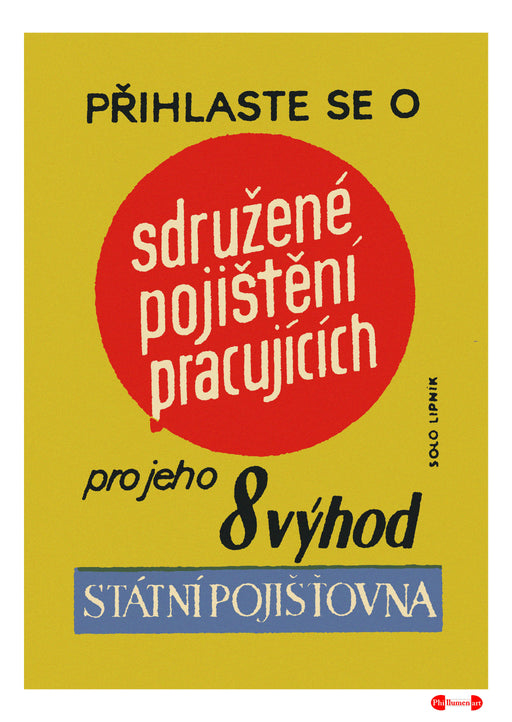 State Insurance Company. Sign Up For Your Benefit - Fine art print - Matchbox art print - Retro art print - Vintage art print - Wall art print