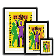 Exercise Regularly - Fine art print - Matchbox art print - Retro art print - Vintage art print - Wall art print