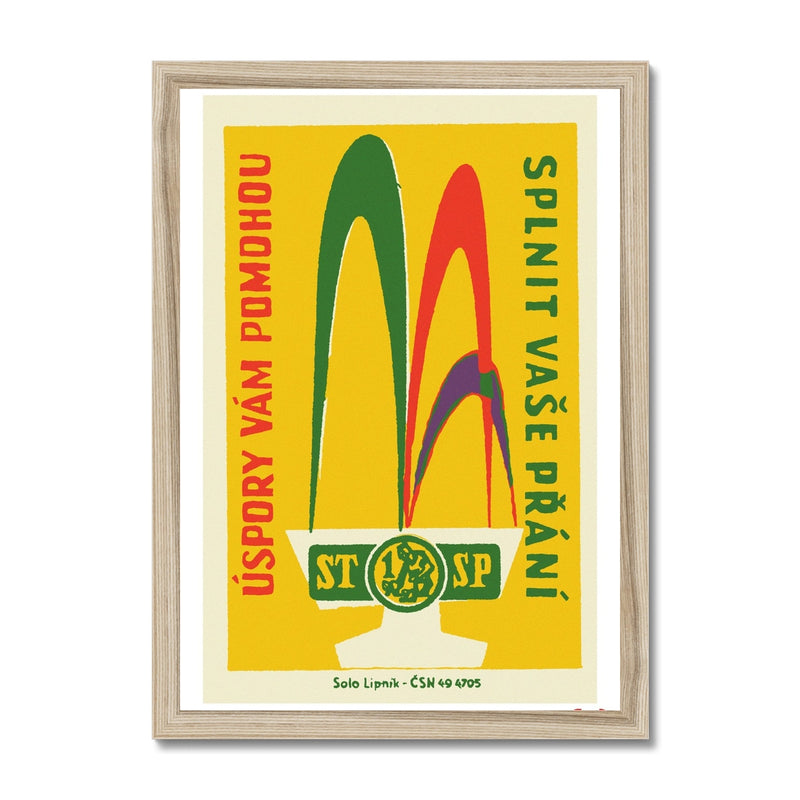 Fulfill Your Dreams - Fine art print - Matchbox art print - Retro art print - Vintage art print - Wall art print