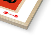 Hanacka - Dresses and Coats (Red) - Fine art print - Matchbox art print - Retro art print - Vintage art print - Wall art print