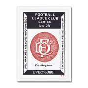 Darlington 01 - Fine art print - Matchbox art print - Retro art print - Vintage art print - Wall art print