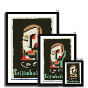 Cafe Prijinkaikwaa - Fine art print - Matchbox art print - Retro art print - Vintage art print - Wall art print