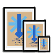 Liberecke Exhibition Markets - Fine art print - Matchbox art print - Retro art print - Vintage art print - Wall art print