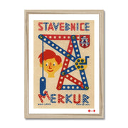 Mercury Building Kit - Fine art print - Matchbox art print - Retro art print - Vintage art print - Wall art print