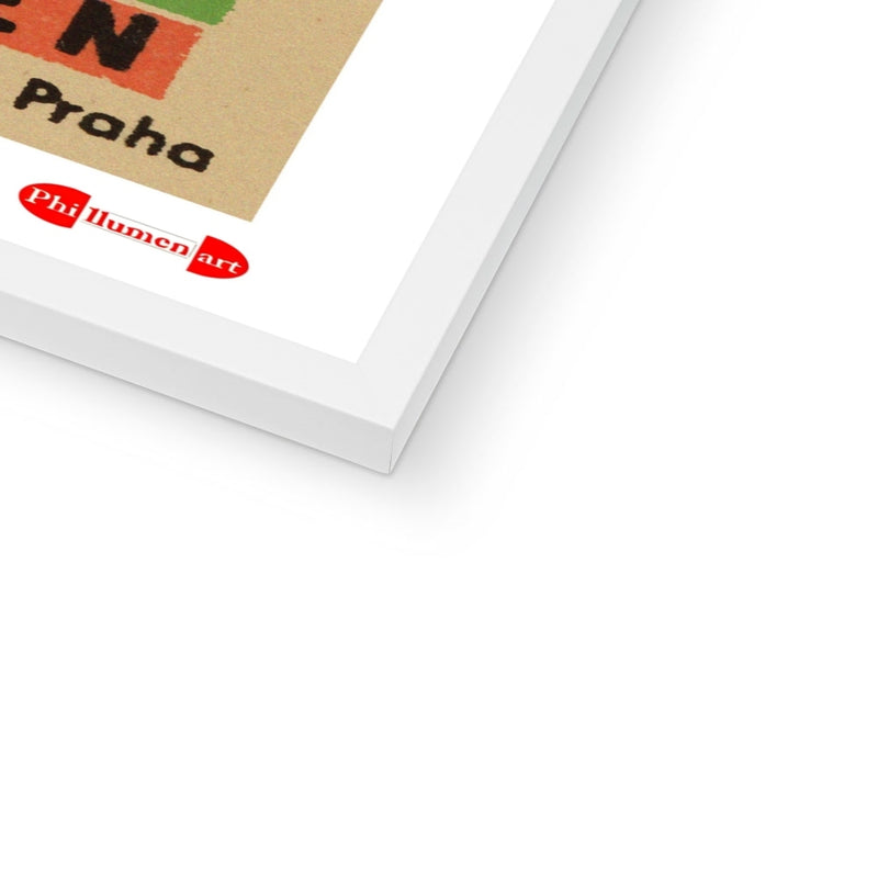 Work for Yourself. - Fine art print - Matchbox art print - Retro art print - Vintage art print - Wall art print