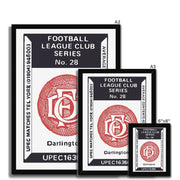 Darlington 01 - Fine art print - Matchbox art print - Retro art print - Vintage art print - Wall art print