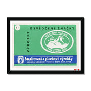 Enamel And Sheet- Metal Products. - Fine art print - Matchbox art print - Retro art print - Vintage art print - Wall art print