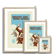 Military Fitness Race - Fine art print - Matchbox art print - Retro art print - Vintage art print - Wall art print