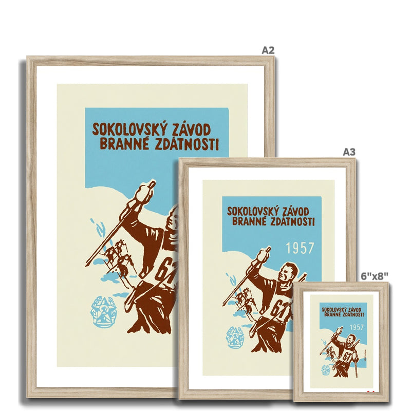 Military Fitness Race - Fine art print - Matchbox art print - Retro art print - Vintage art print - Wall art print