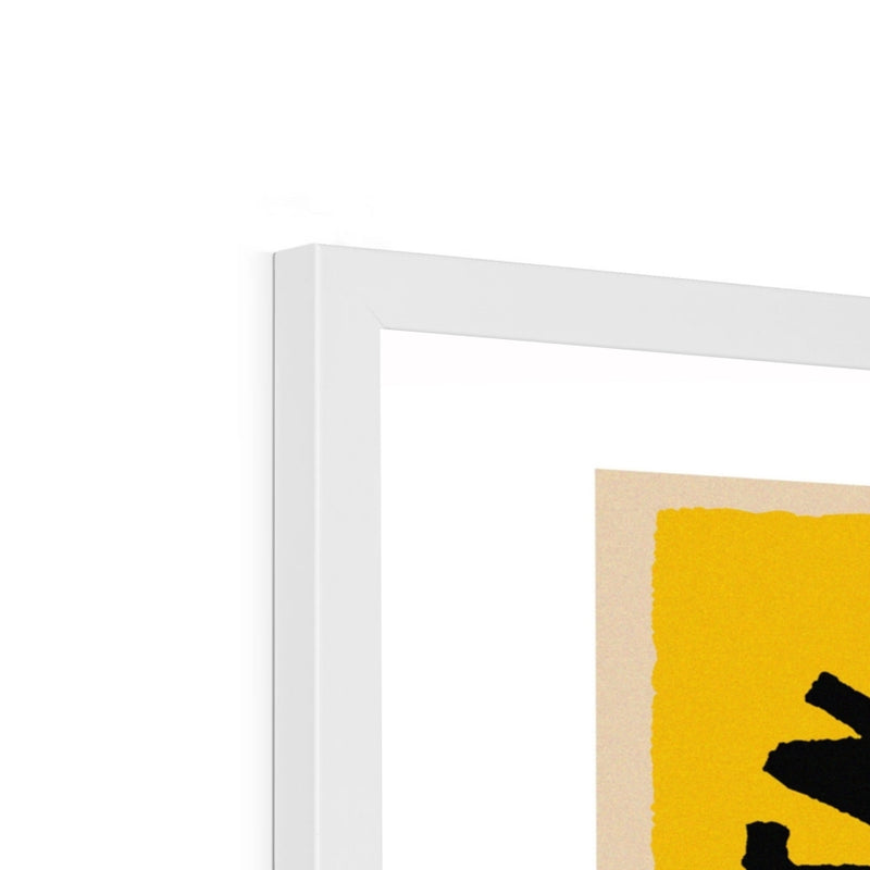 Hanacka Dresses and Coats.Yellow - Fine art print - Matchbox art print - Retro art print - Vintage art print - Wall art print