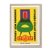 A Cosy Home - Fine art print - Matchbox art print - Retro art print - Vintage art print - Wall art print