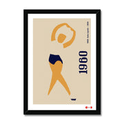 1960 Olympic Games - Gymnastics - Fine art print - Matchbox art print - Retro art print - Vintage art print - Wall art print