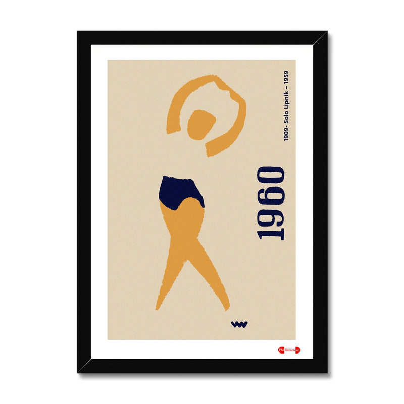1960 Olympic Games - Gymnastics - Fine art print - Matchbox art print - Retro art print - Vintage art print - Wall art print