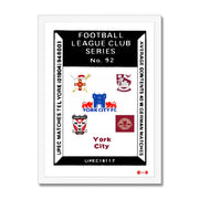 York City Badges - Fine art print - Matchbox art print - Retro art print - Vintage art print - Wall art print