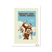 Military Fitness Race - Fine art print - Matchbox art print - Retro art print - Vintage art print - Wall art print