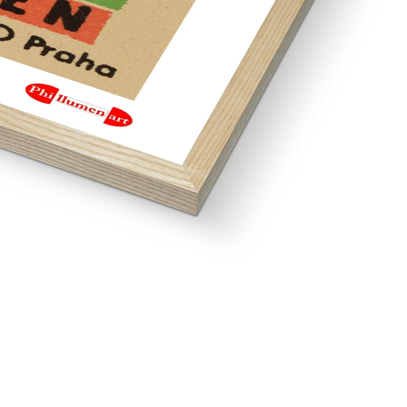 Work for Yourself. - Fine art print - Matchbox art print - Retro art print - Vintage art print - Wall art print