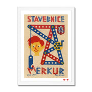 Mercury Building Kit - Fine art print - Matchbox art print - Retro art print - Vintage art print - Wall art print