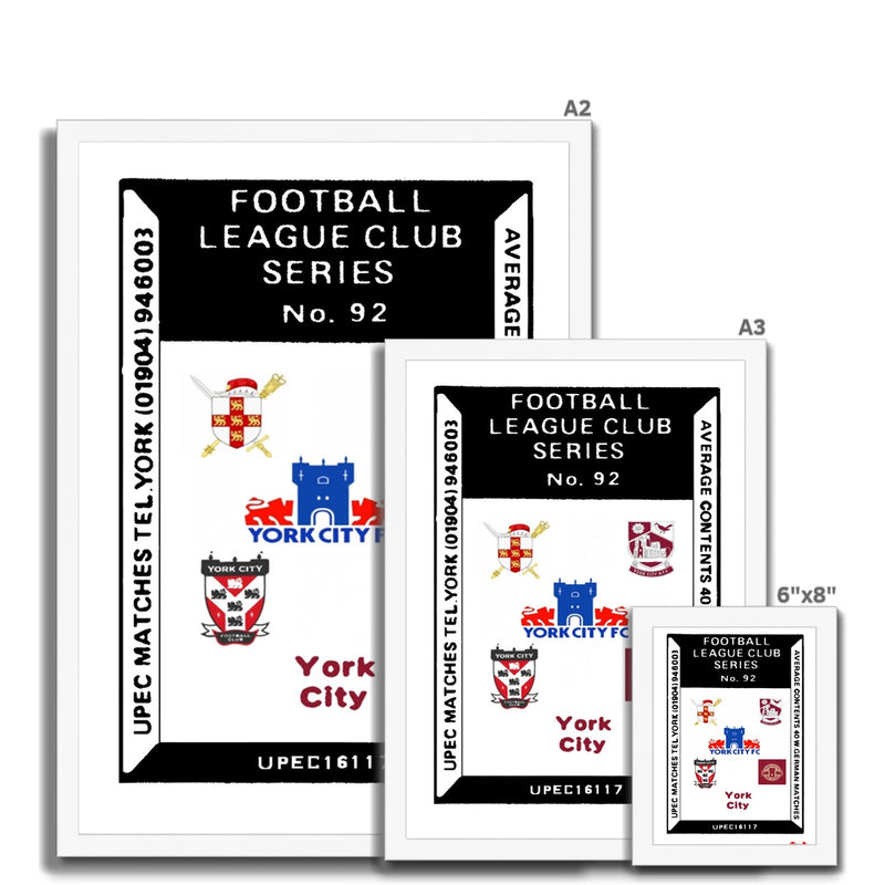 York City Badges - Fine art print - Matchbox art print - Retro art print - Vintage art print - Wall art print