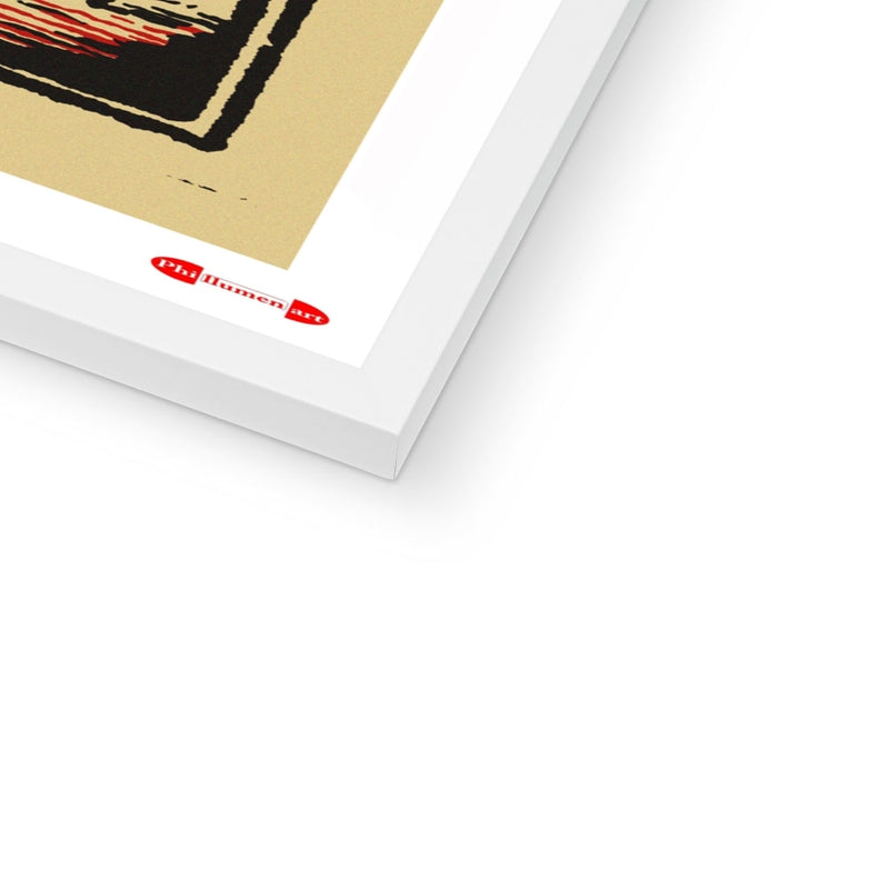 The Cricket Match - Fine art print - Matchbox art print - Retro art print - Vintage art print - Wall art print