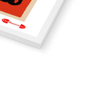 Hanacka - Dresses and Coats (Red) - Fine art print - Matchbox art print - Retro art print - Vintage art print - Wall art print