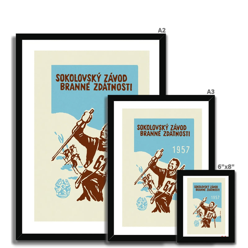 Military Fitness Race - Fine art print - Matchbox art print - Retro art print - Vintage art print - Wall art print