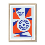 Felt Production - Fine art print - Matchbox art print - Retro art print - Vintage art print - Wall art print