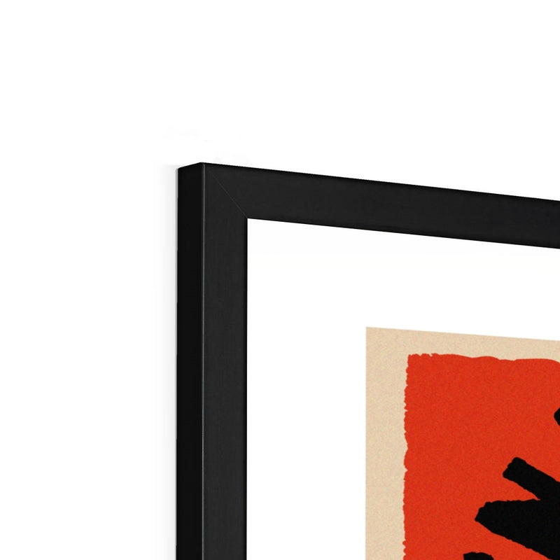 Hanacka - Dresses and Coats (Red) - Fine art print - Matchbox art print - Retro art print - Vintage art print - Wall art print