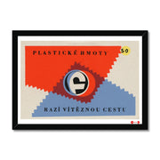 Plastic Materials. A Winning Path - Fine art print - Matchbox art print - Retro art print - Vintage art print - Wall art print