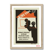 Cinema at Home - Fine art print - Matchbox art print - Retro art print - Vintage art print - Wall art print