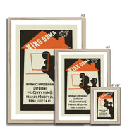 Cinema at Home - Fine art print - Matchbox art print - Retro art print - Vintage art print - Wall art print