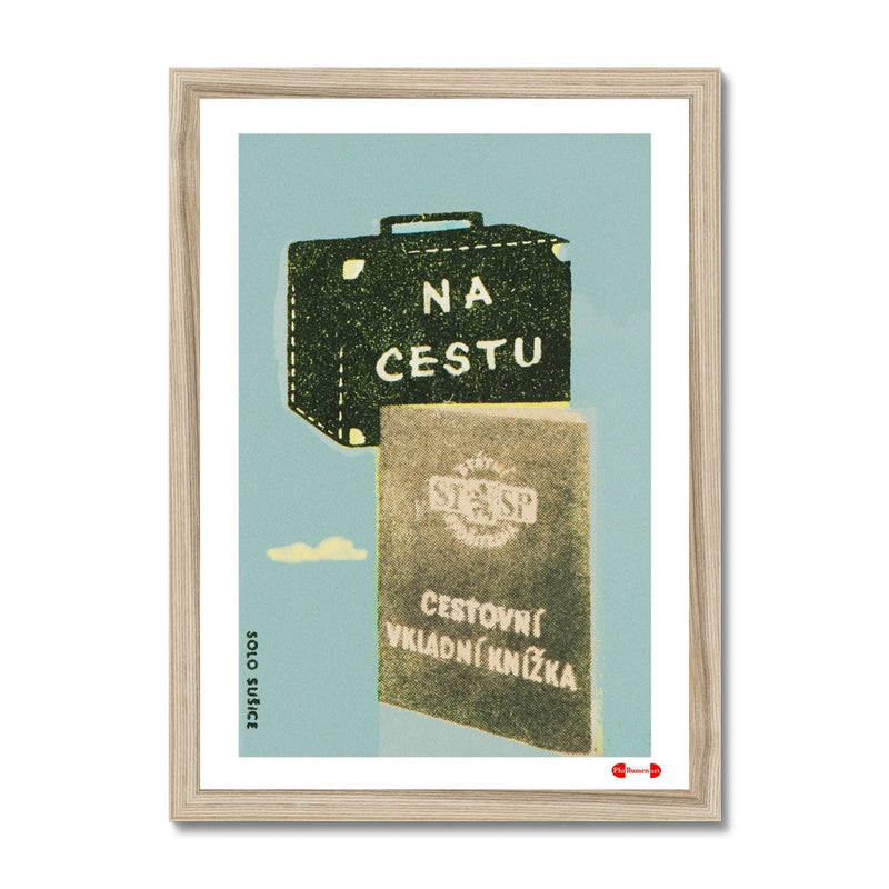 On The Journey - Fine art print - Matchbox art print - Retro art print - Vintage art print - Wall art print