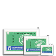 Enamel And Sheet- Metal Products. - Fine art print - Matchbox art print - Retro art print - Vintage art print - Wall art print