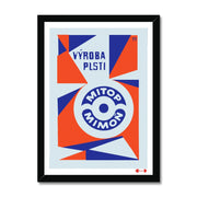 Felt Production - Fine art print - Matchbox art print - Retro art print - Vintage art print - Wall art print