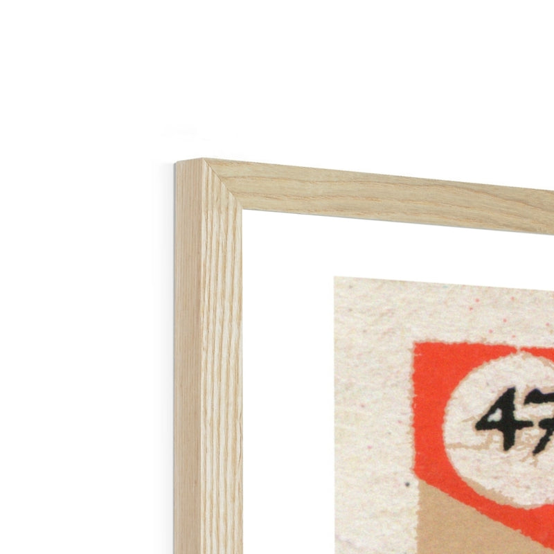 Young Front Today. Delivering Daily to You All - Fine art print - Matchbox art print - Retro art print - Vintage art print - Wall art print