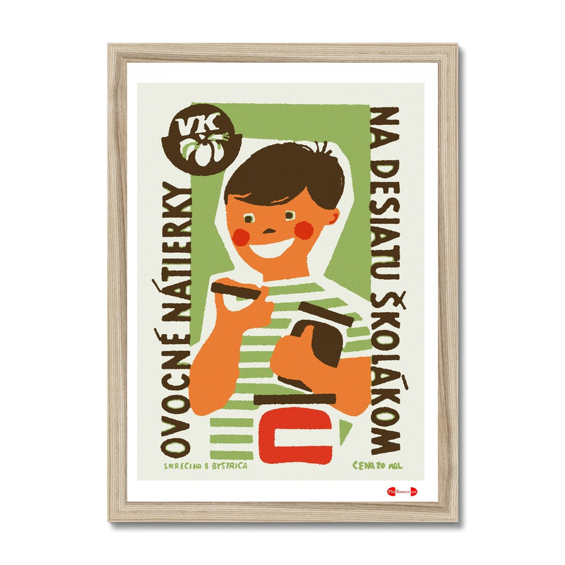 Fruit Spread - Fine art print - Matchbox art print - Retro art print - Vintage art print - Wall art print