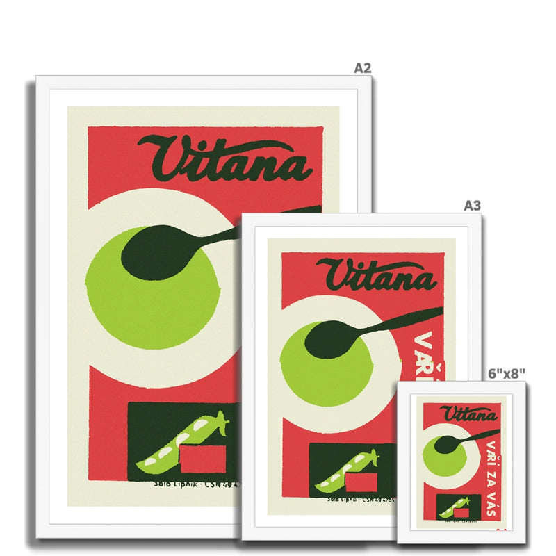 Vegetable Soup - Fine art print - Matchbox art print - Retro art print - Vintage art print - Wall art print