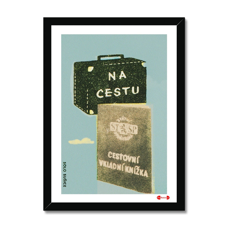 On The Journey - Fine art print - Matchbox art print - Retro art print - Vintage art print - Wall art print