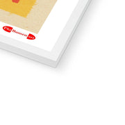 Reading Will Bring You Joy - Fine art print - Matchbox art print - Retro art print - Vintage art print - Wall art print