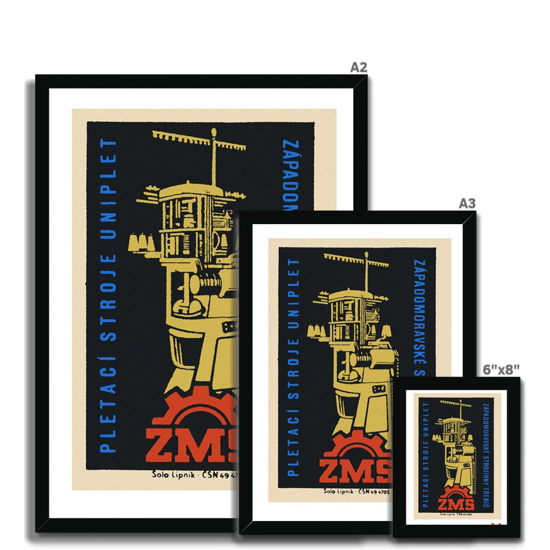 Uniplet Knitting Machines - Fine art print - Matchbox art print - Retro art print - Vintage art print - Wall art print