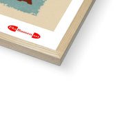 Remember To Only Eat Food With Clean Hands - Fine art print - Matchbox art print - Retro art print - Vintage art print - Wall art print