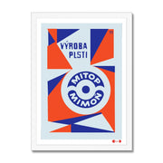 Felt Production - Fine art print - Matchbox art print - Retro art print - Vintage art print - Wall art print